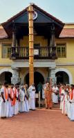 HH Swamiji's visit to Shri Mathada Vinayaka Devasthan, Salemane, Neerkanta, Shirali (16 Feb 2025)